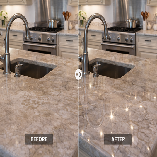 countertop polishing in dubai